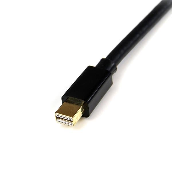 Mini DisplayPort extension cable (3 ft) for 4K display, supports MST, HDCP, and audio, ideal for enhancing device connectivity.