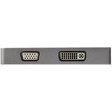 Aluminum Travel A/V Adapter: 3-in-1 Mini DisplayPort to VGA, DVI or HDMI - 4K