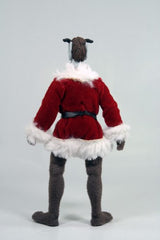 Mego Collectible Figurine of Krampus, featuring detailed design and festive allure, perfect for holiday decor and collectors.