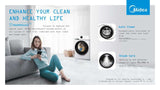 Front Loader - Midea 10KG MF200W100WB/T