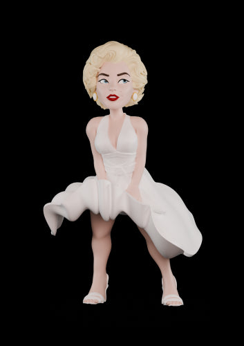 Collectible Figurine -  Minix: Marilyn Monroe