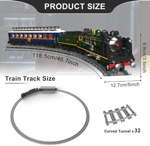 Locomotive Train Building Kit - Mould King  SNCF231 ORIENT EXPRESS STEAM RC