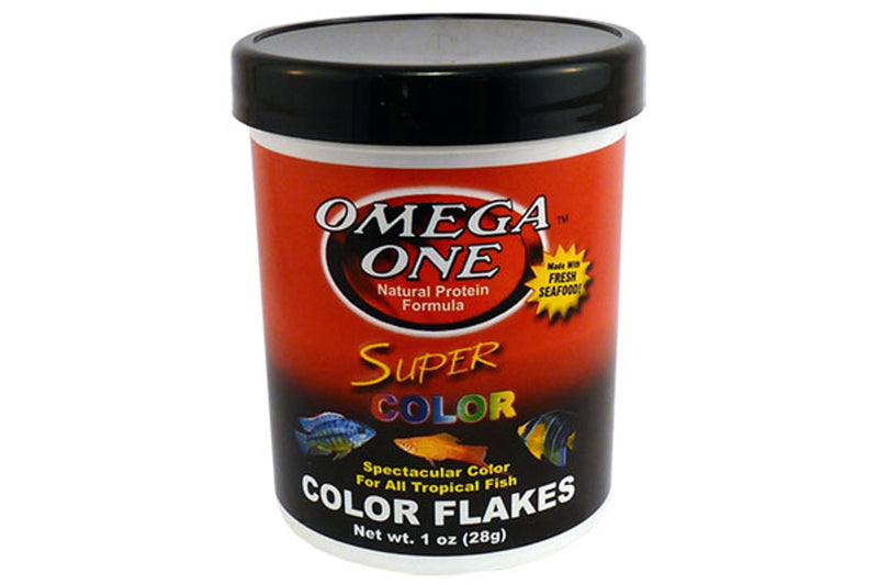 Fish Food - Omega Super Colour Flakes 28g