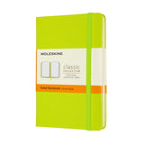 Moleskine Notebook Pocket Ruled Lemon Green Hard