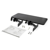 Monitor Riser Stand - Clamp on Monitor Shelf - Extra Wide