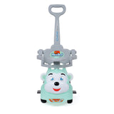Kids Monkey 3-in-1 Ride-On With Parent Handle DR-200 Green