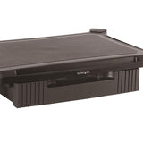 Monitor Riser with Drawer - Height Adjustable - Large
