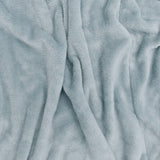 M/L Microplush Robe Steel Blue - Bambury