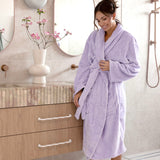 S/M Microplush Robe Lilac - Bambury