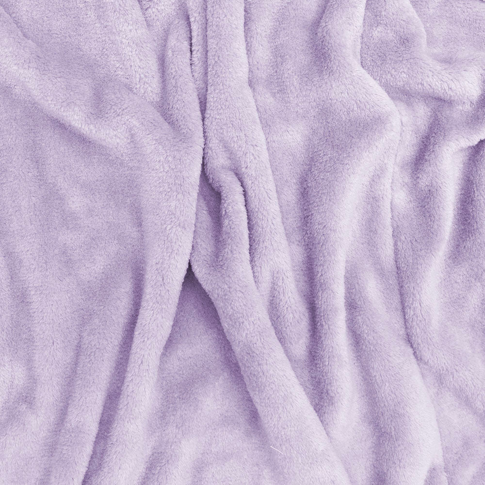 S/M Microplush Robe Lilac - Bambury