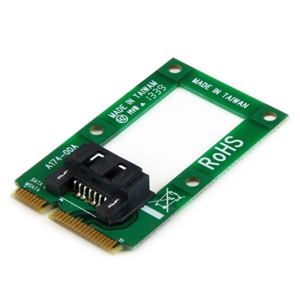 SATA Drive to mSATA Host Adapter for 2.5in / 3.5in SATA Drives
