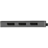 3 Port DisplayPort MST Hub - 3 x 4K - DP 1.4 Monitor Splitter