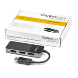 3 Port DisplayPort MST Hub - 3 x 4K - DP 1.4 Monitor Splitter