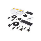 Dual Monitor USB C Docking Station HDMI/DVI for Windows Laptop