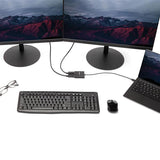 USB-C to DisplayPort Multi-Monitor Splitter - 2-Port MST Hub