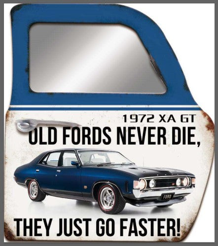 Wall Art - Metal Car Door (41 x 47CM)