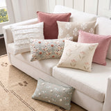 Renee Taylor Icon Velvet Cushion Twin Pack 50 x 50 Cms Polyester Filled Mahogany