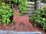 Garden Decoration - Deer Standing 38 x 10 x 47cm (Set of 2)