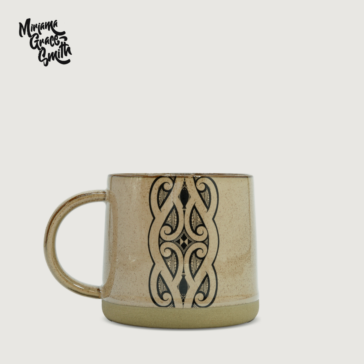 Moana Road - Miriama Grace-Smith Ceramic Mug - Brown - 2 units
