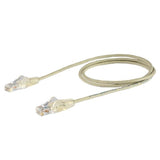 2 m CAT6 Cable - Slim - Snagless RJ45 Connectors - Grey