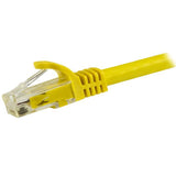 7.5 m CAT6 Cable - Yellow UTP Cord - Snagless - ETL Verified