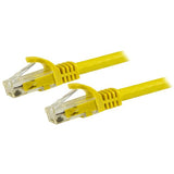 7.5 m CAT6 Cable - Yellow UTP Cord - Snagless - ETL Verified