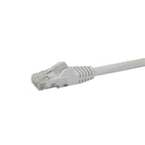 Cat6 Patch Cable with Snagless RJ45 Connectors - 7 m, White