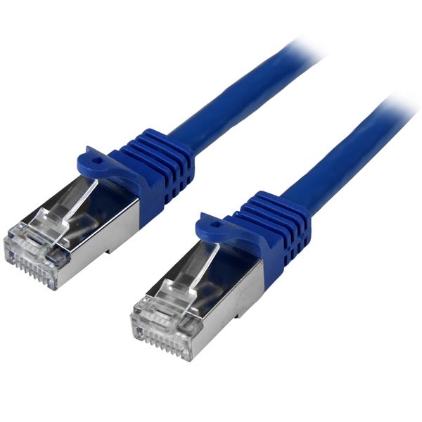 Cat6 Patch Cable - Shielded (SFTP) - 3 m (10 ft.), Blue