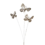 Butterfly Spray Champagne Gold