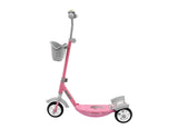 Kids Noody Foldable Scooter With Twin Rear Wheels DSC-140 Pink