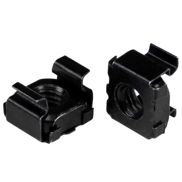 M5 Cage Nuts - 50 Pack, Black