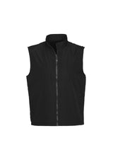Reversible Unisex Fleece Vest - Black