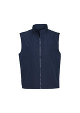 Reversible Unisex Fleece Vest - Navy