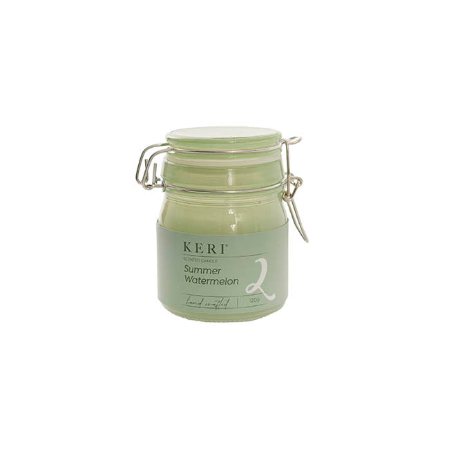 Scented Candle Honey Jar Summer Watermelon