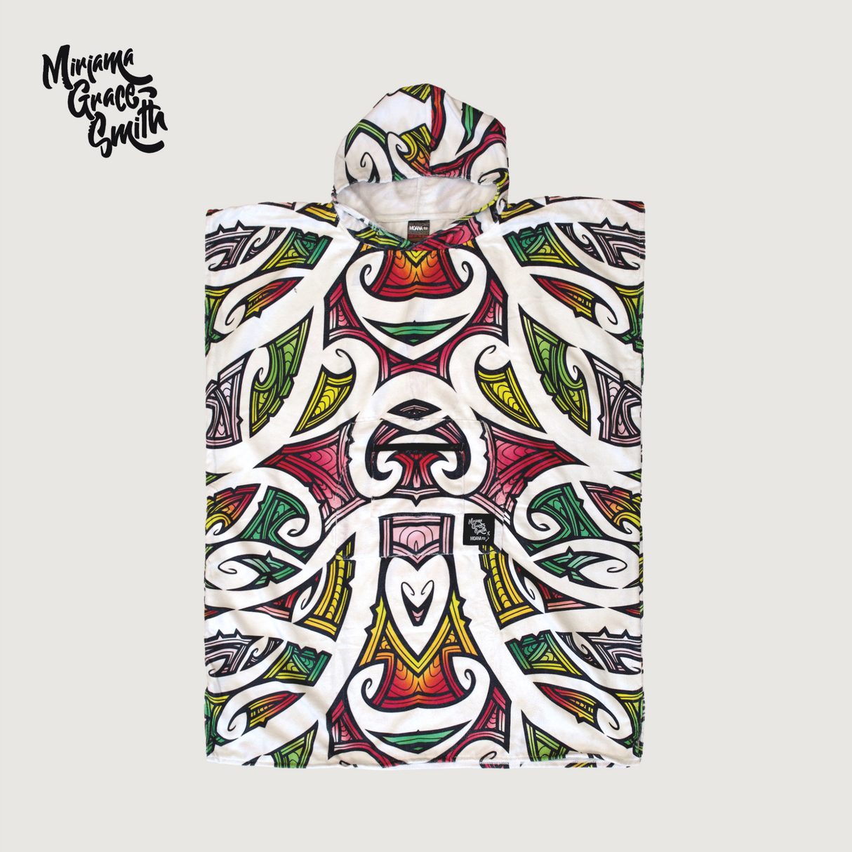 Moana Road - Towel Hoodie - Miriama Grace-Smith - Niwa (Kids) - 2 units