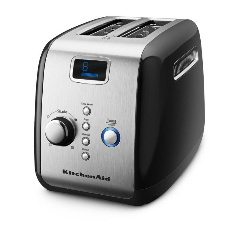 KitchenAid - 2 Slice Artisan Automatic Toaster - KMT223 (Onyx Black)