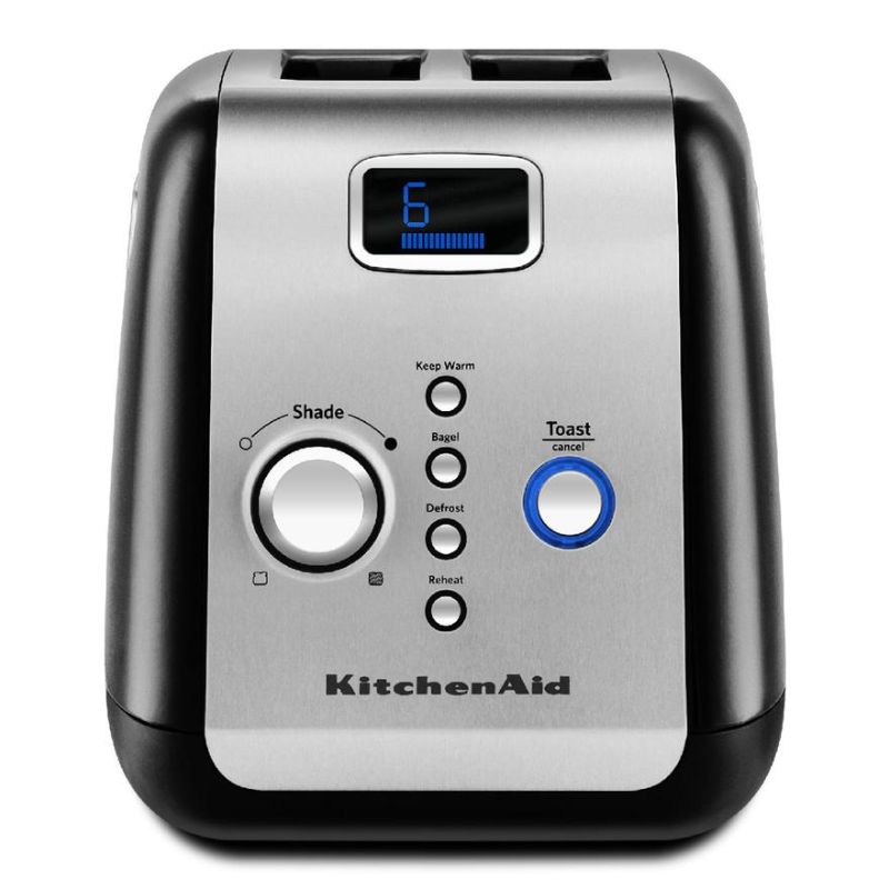 KitchenAid - 2 Slice Artisan Automatic Toaster - KMT223 (Onyx Black)
