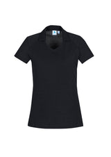 Byron Womens Short Sleeve Polo - Black