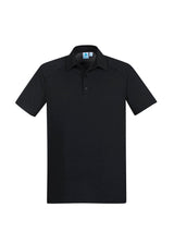 Byron Mens Short Sleeve Polo - Black