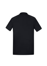 Byron Mens Short Sleeve Polo - Black