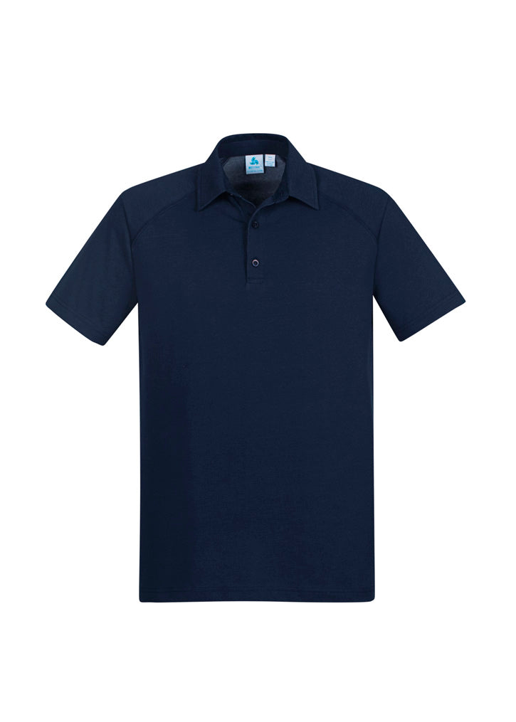 Byron Mens Short Sleeve Polo - Navy