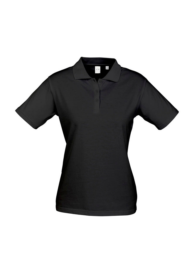 Ice Womens Short Sleeve Polo - Black