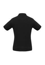 Ice Womens Short Sleeve Polo - Black