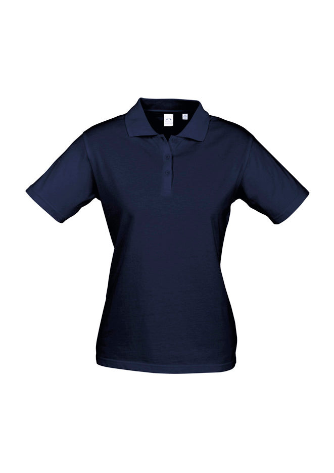 Ice Womens Short Sleeve Polo - Navy