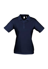 Ice Womens Short Sleeve Polo - Navy