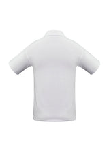 Ice Mens Short Sleeve Polo - White