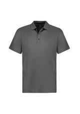Balance Kids Short Sleeve Polo - Ash/Black