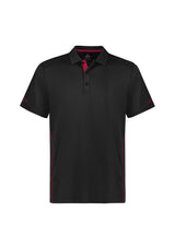 Balance Kids Short Sleeve Polo - Black/Red