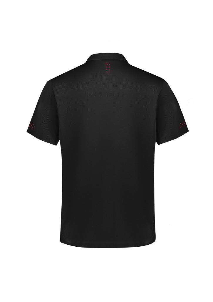 Balance Kids Short Sleeve Polo - Black/Red
