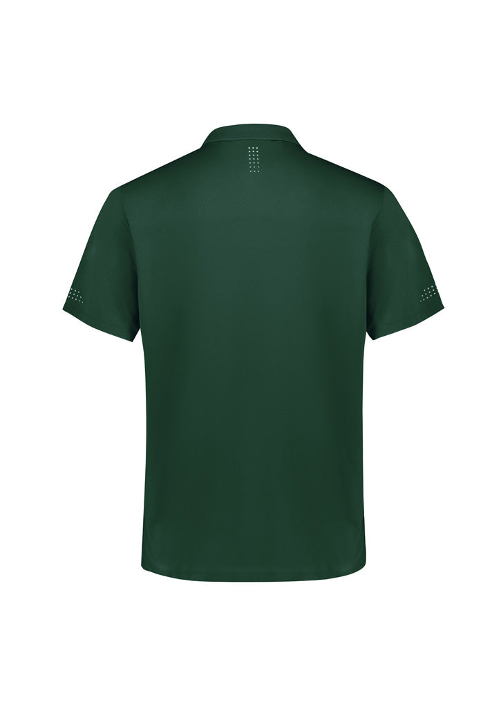 Balance Kids Short Sleeve Polo - Forest/White